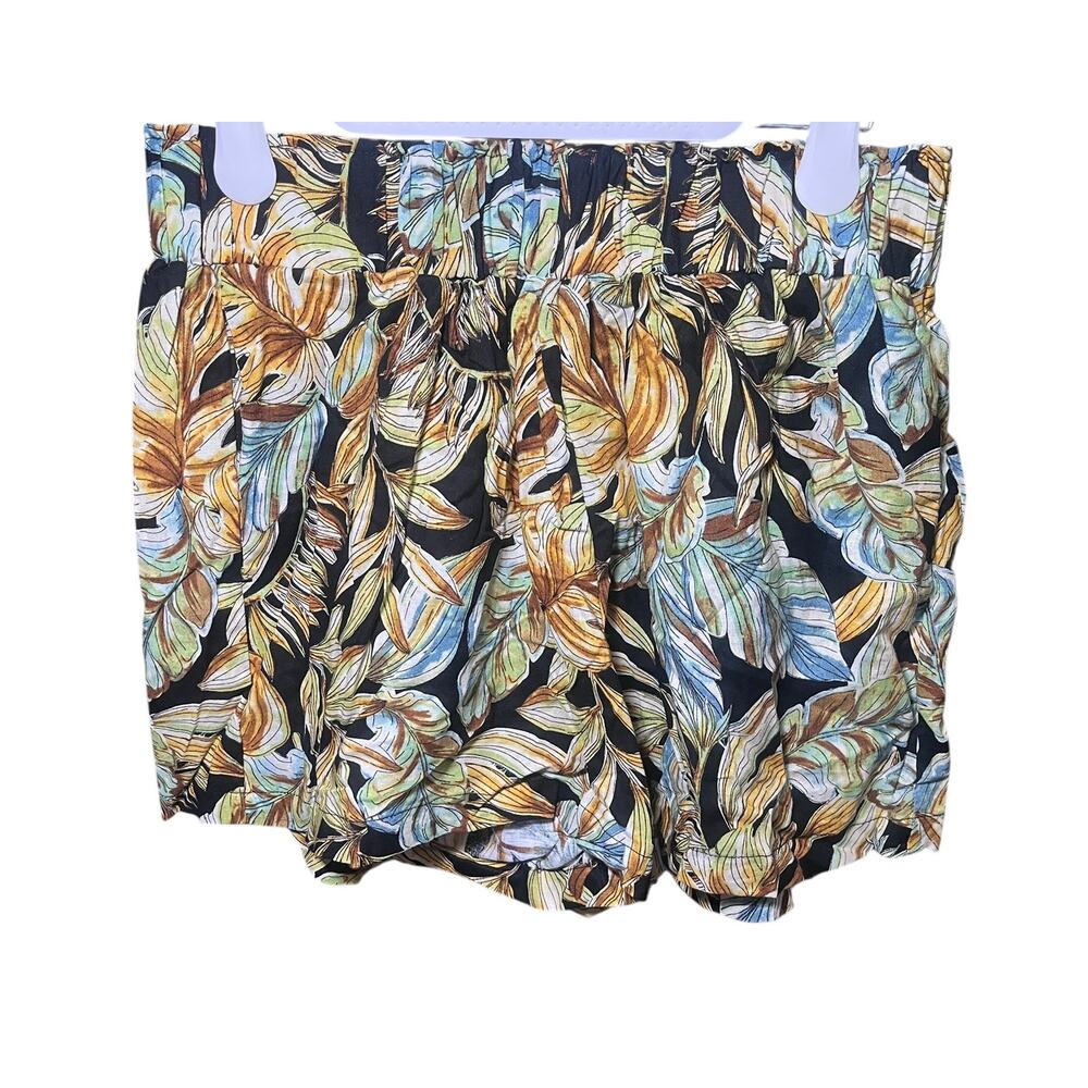 Panama Jack Multicolor Shorts Size Small Linen Blend NWT